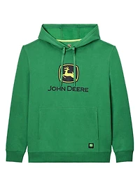 John Deere Men’s Core Logo Pullover Fleece Hoodie, Hoodie