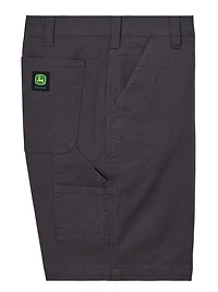 Short de charpentier extensible en canard John Deere pour hommes