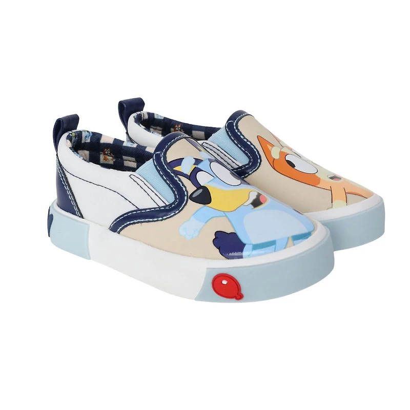 Bluey Slip On Sneakers, Stylish and Comfortable