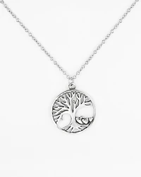 Save the Moment Necklace "Family Tree, Where life begins and love never ends"