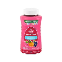 NATURE'S BOUNTY Bien grandir ENFANTS avec vitamine B12, 1 g de sucre par gélifié, pour carences en vitamine B12, métabolisme énergétique et nutriments, immunité, croissance et développement 150 paquet 150 pc