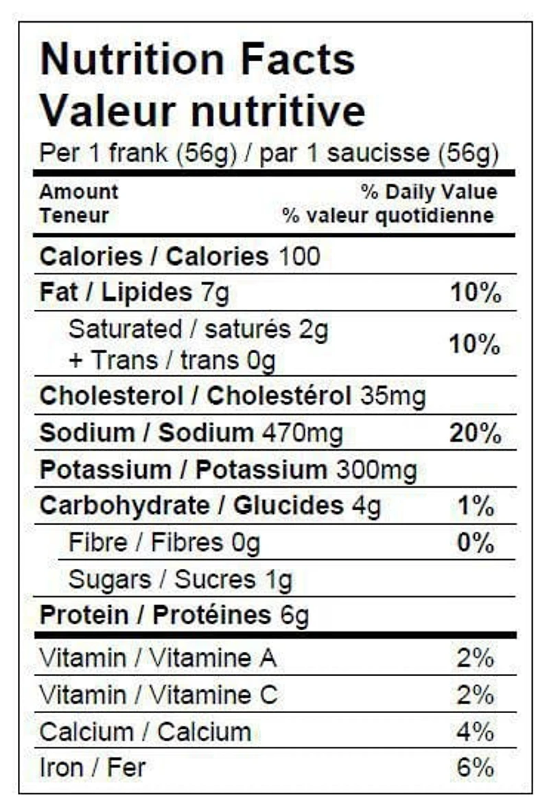 Butterball Turkey Franks, 450 g