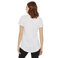 T-shirt décolleté George pour femmes