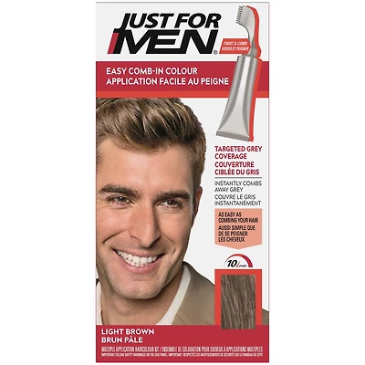 Application facile au peigne Just For Men Brun pâle A-25 1 pièce