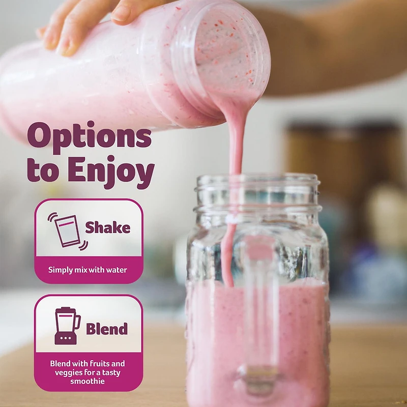 Purely Inspired Collagen Protein Powder- Beauty Edition Berry Flavour, Hair, Skin Nail Support, 10g Collagen, Biotin, Dairy Free, Gluten Free, No Sugar Added, Non GMO