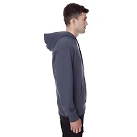 Chandail manches longues à capuchon Dark Black pour hommes