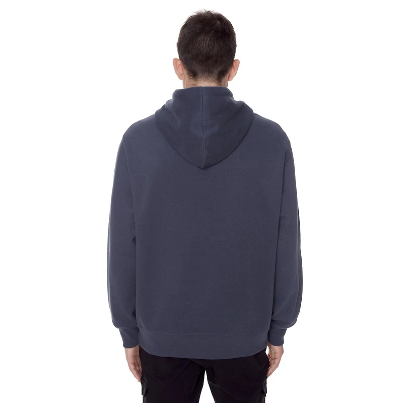 Chandail manches longues à capuchon Dark Black pour hommes