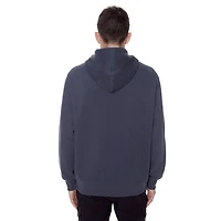 Chandail manches longues à capuchon Dark Black pour hommes