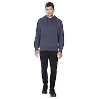 Chandail manches longues à capuchon Dark Black pour hommes