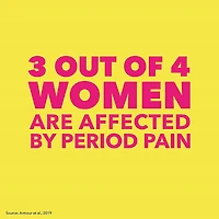 Midol formule complète offrant un soulagement rapide de la douleur associée aux multiples symptômes menstruels tels que les crampes, les maux de tête, les maux de dos et les ballonnements 40 caplets