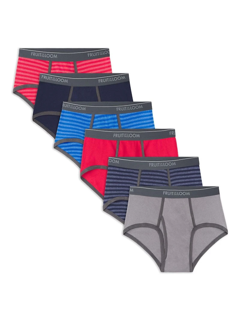 Fruit of the Loom Men's Fashion Briefs, 6-Pack, Sizes: S - XL