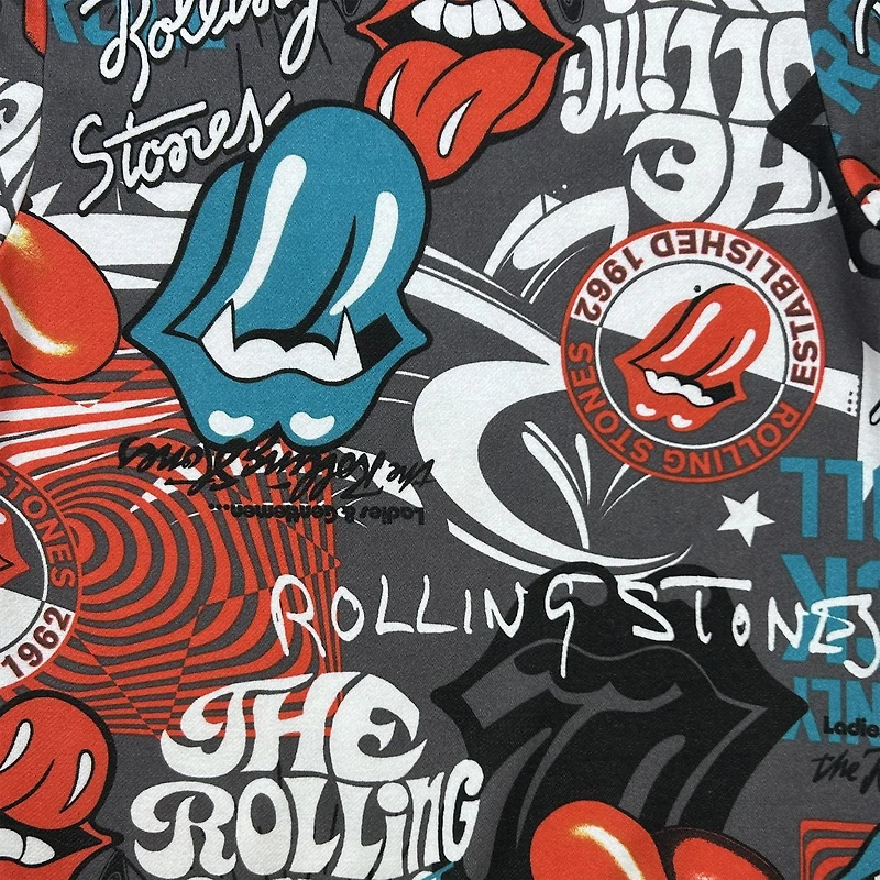 Rolling Stones Men's hoodie. This mans popover hoodie with long sleeves is the perfect top to wear with your favorite bottoms and