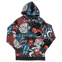 Rolling Stones Sweat à capuche homme. Ce sweat à capuche pour homme à manches longues est le haut parfait à porter avec vos bas préférés et