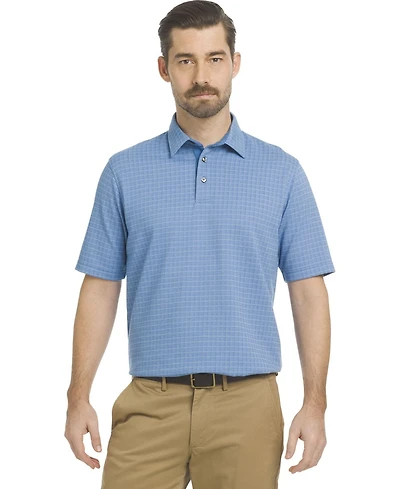 Arrow S/S Jacquard Mini Check Polo