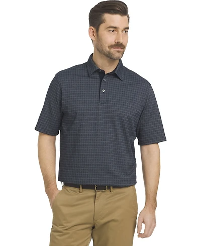 Arrow S/S Jacquard Mini Check Polo