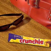 Cadbury Crunchie Chocolatey Candy Bar, Prepared in Canada
