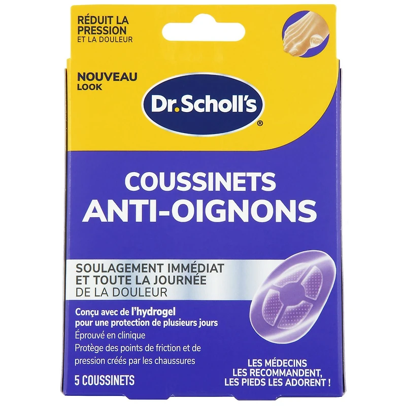 Dr. Scholl’s® Bunion Cushions with Duragel™ Technology, 5 Count Treatments
