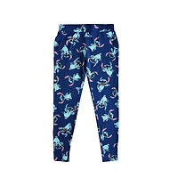 Ladies Disney Lilo & Stitch All Over Print Power Leggings