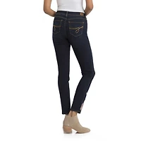 Jordache - Legging à la cheville pour femme avec broderie