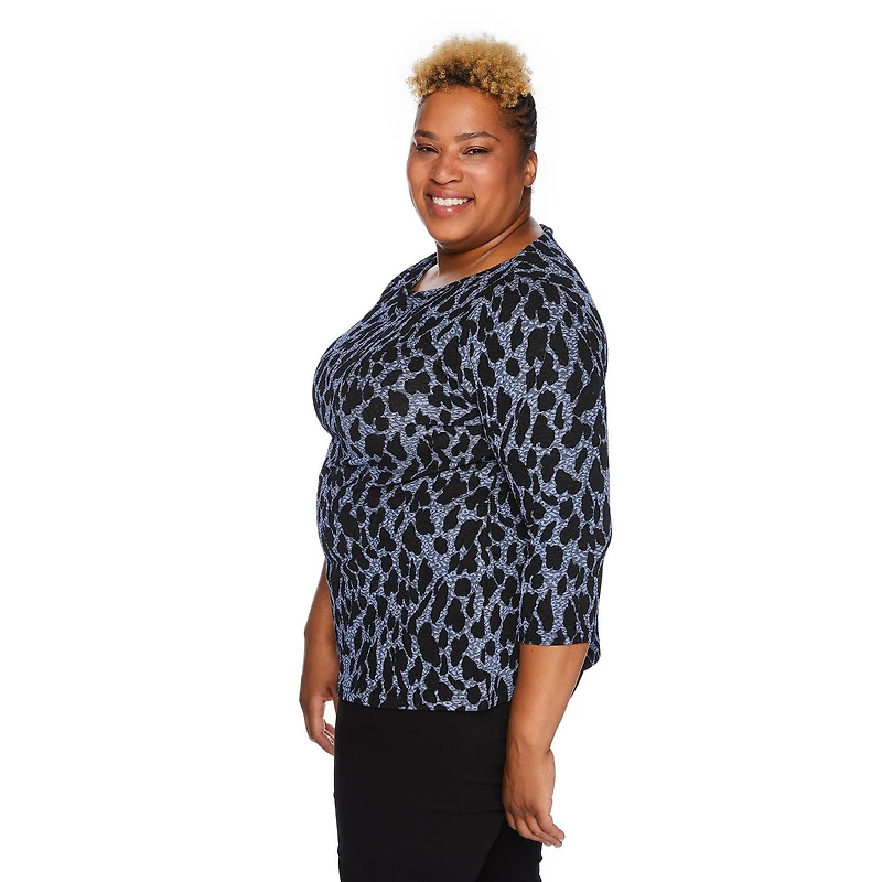 Penmans Plus Women's Boat Neckline Top