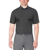 Ben Hogan Men's Golf Print Short Sleeve Polo, Polo