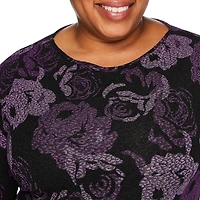 Haut à encolure bateau Penmans Plus pour femmes