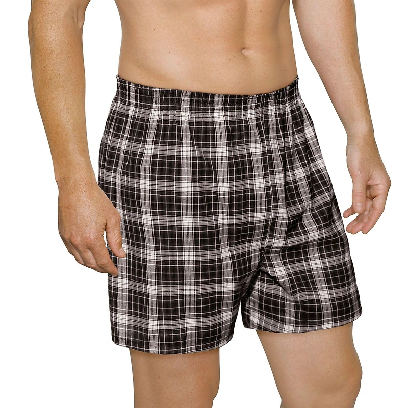 Fruit of the Loom Men's Prints & Stripes Boxer Shorts, 5-Pack