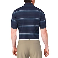 Ben Hogan Men’s Texture Stripe Short Sleeve Golf Polo