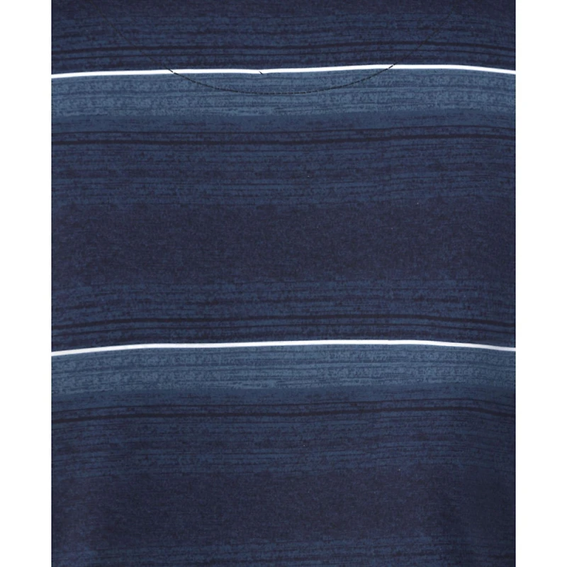 Ben Hogan Men’s Texture Stripe Short Sleeve Golf Polo