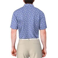Ben Hogan Polo de golf à manches courtes imprimé Spring Break Drink pour hommes