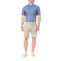 Ben Hogan Polo de golf à manches courtes imprimé Spring Break Drink pour hommes