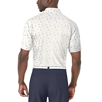 Ben Hogan Polo de golf à manches courtes imprimé chariot de golf pour hommes
