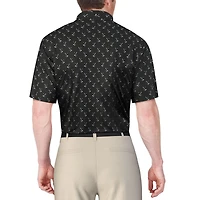 Ben Hogan Men’s Golf Print Short Sleeve Golf Polo