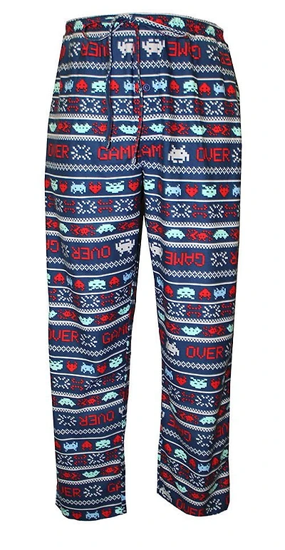 Pantalon de pyjama a imprimé Space Invaders pour homme