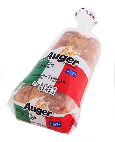 Pain au blé entier blanc Excellencio de Boulangerie Auger de style italien