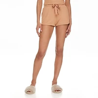 Short en tricot gaufré No Boundaries pour femmes