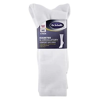 Dr. Scholl's Women's Diabetes And Circulatory Crew Socks, 4 Pairs, Sizes: 4-10