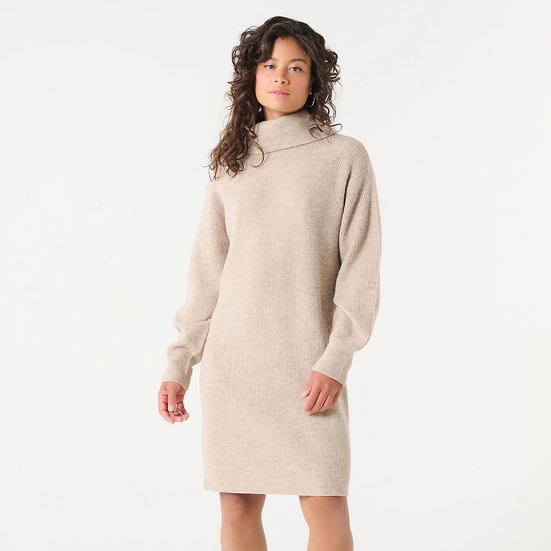 DV ROBE PULL À COL ROND