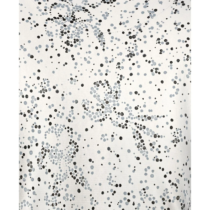 PGA Tour Course Essentials Men's Clustered Confetti Print Short Sleeve Polo Shirt