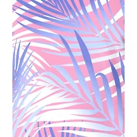 PGA TOUR Course Essentials Men's Palm Leaf Print Short Sleeve Polo Shirt