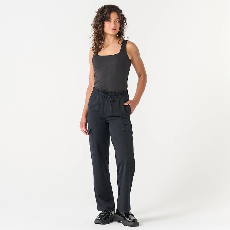 DV Pantalons cargo à jambes larges
