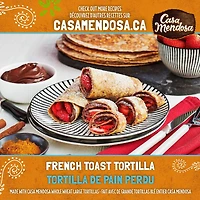 Casa Mendosa Blé entier 10" grandes tortillas 10 ct, 640 g