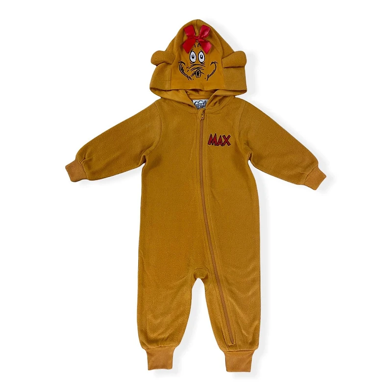 Dr Seuss Pyjama 1 pièce avec capuchon et manche longue