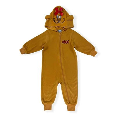Dr Seuss Pyjama 1 pièce avec capuchon et manche longue