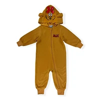 Dr Seuss Pyjama 1 pièce avec capuchon et manche longue