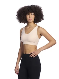 Soutien-gorge sport imprimé Strong Reebok avec bonnets amovibles pour femmes Tailles XS-2XL