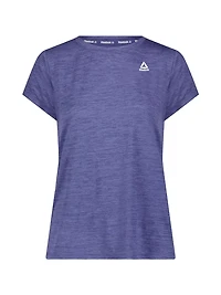 Reebok Legacy Performance T-shirt à manches courtes pour femmes Tailles XS-2XL