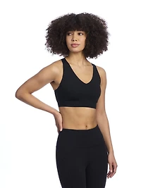 Soutien-gorge sport imprimé Strong Reebok avec bonnets amovibles pour femmes Tailles XS-2XL