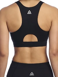 Soutien-gorge sport imprimé Strong Reebok avec bonnets amovibles pour femmes Tailles XS-2XL