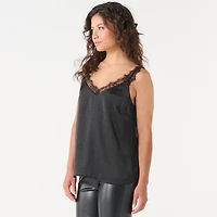 DV SATIN LACE CAMI